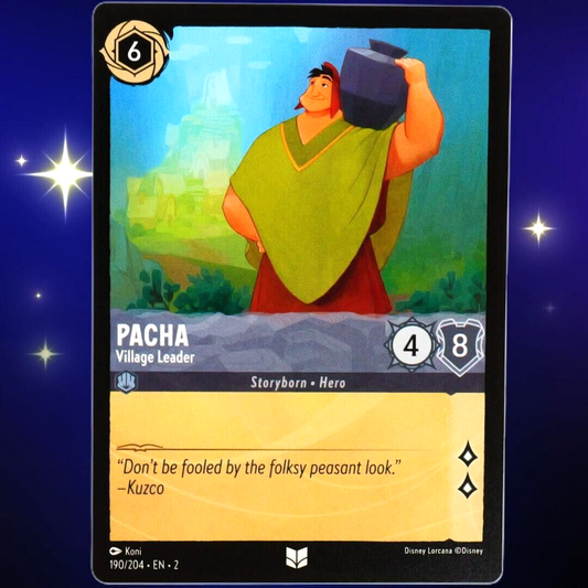 Pacha Village Leader - Disney Lorcana TCG Rise of the Floodborn #190/204