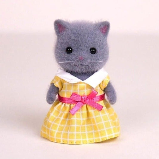 Calico Critters Grey Persian Cat Sister