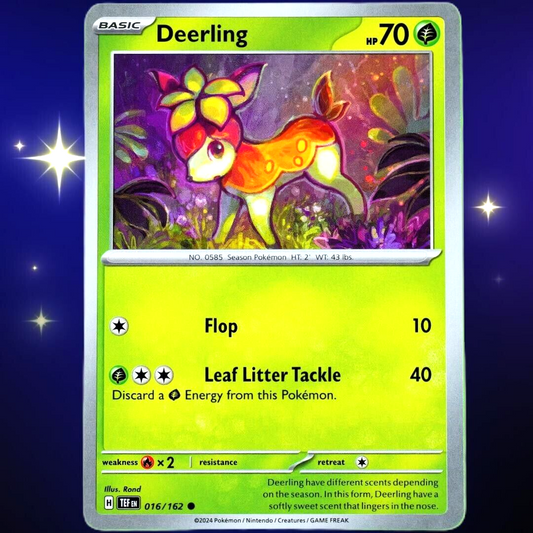 Deerling - Common - Pokemon TCG Scarlet & Violet Temporal Forces #016/162