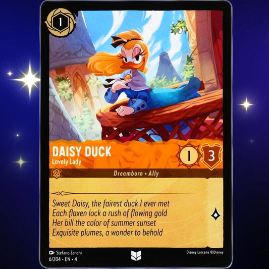 Daisy Duck Lovely Lady - Uncommon - Disney Lorcana TCG Ursula's Return #6/204