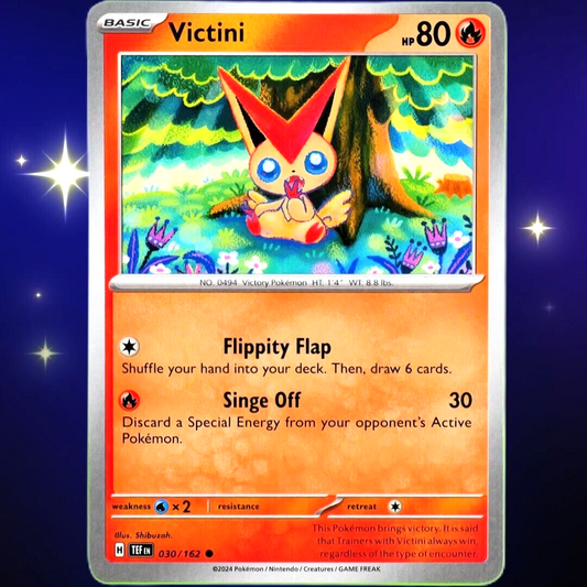 Victini - Common - Pokemon TCG Scarlet & Violet Temporal Forces #030/162