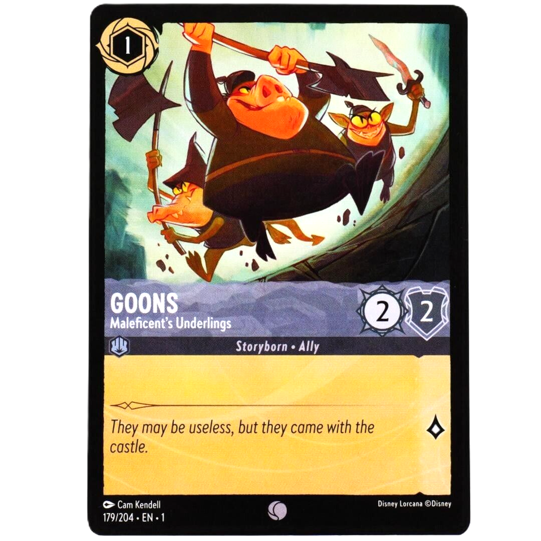 Goons Maleficent's Underlings - Common - Lorcana TCG The First Chapter 179/204