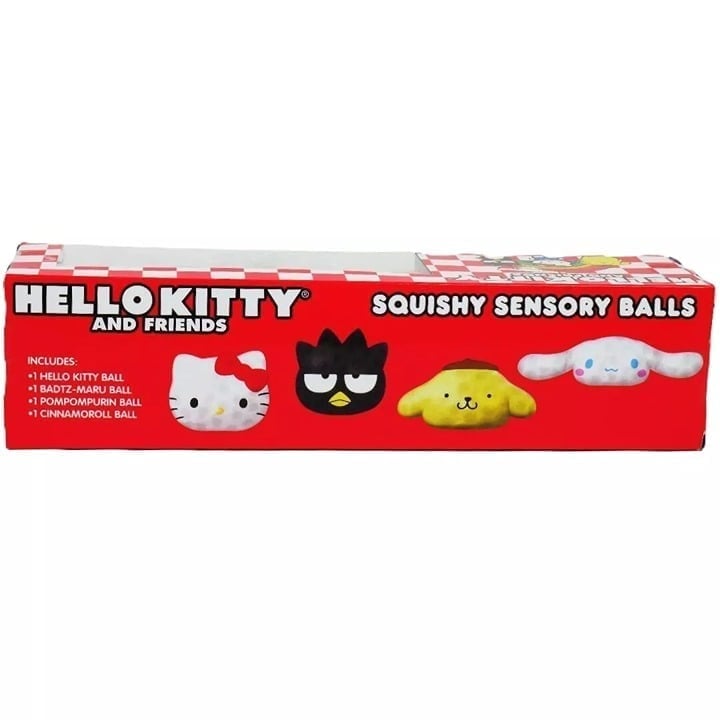 Hello Kitty and Friends Squishy Sensory and Stress Balls - 4 Pack