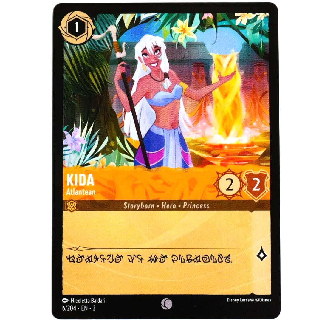 Kida Atlantean - Common - Disney Lorcana TCG Into the Inklands #6/204