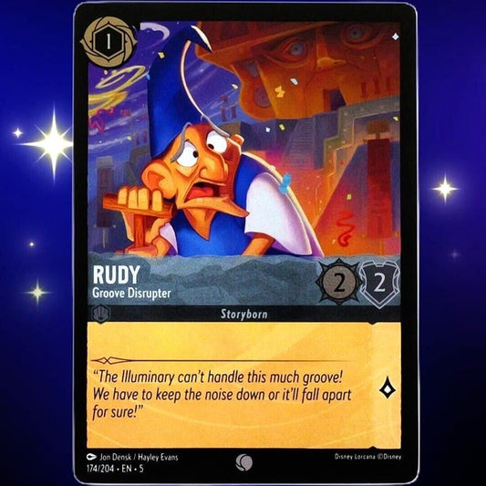 (Foil) Rudy Groove Disrupter - Common - Disney Lorcana Shimmering Skies #174/204