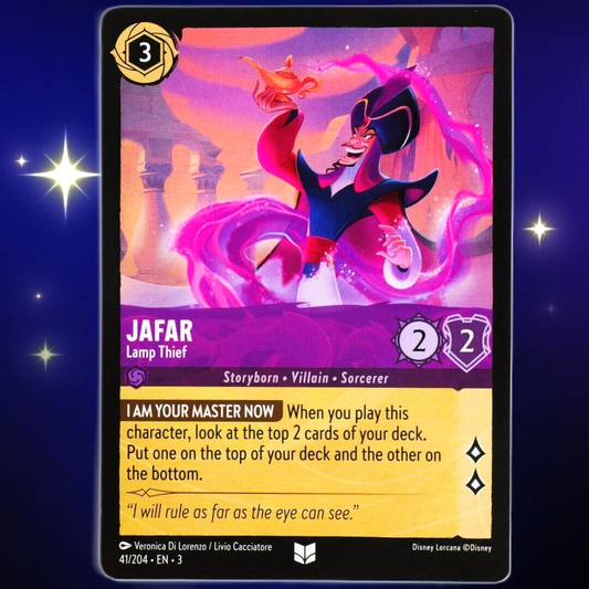 Jafar Lamp Thief - Uncommon - Disney Lorcana Into the Inklands #41/204