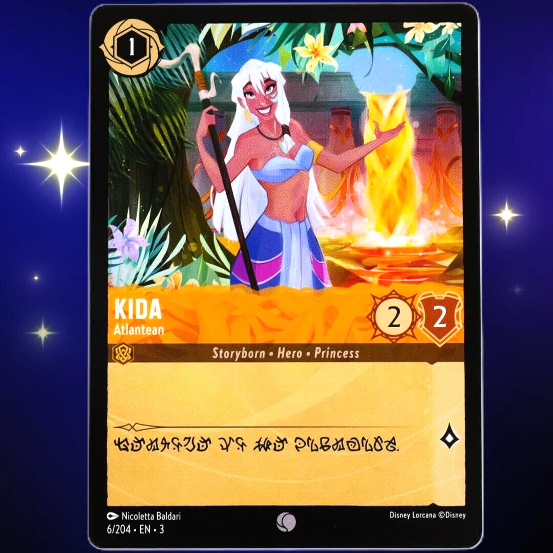 Kida Atlantean - Common - Disney Lorcana TCG Into the Inklands #6/204