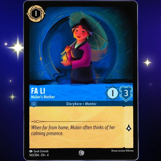 Fa Li Mulan's Mother - Common - Disney Lorcana TCG Ursula's Return #143/204