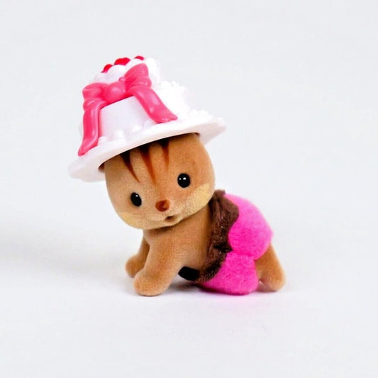 Calico Critters Squirrel Baby - Baking Baby Party Series