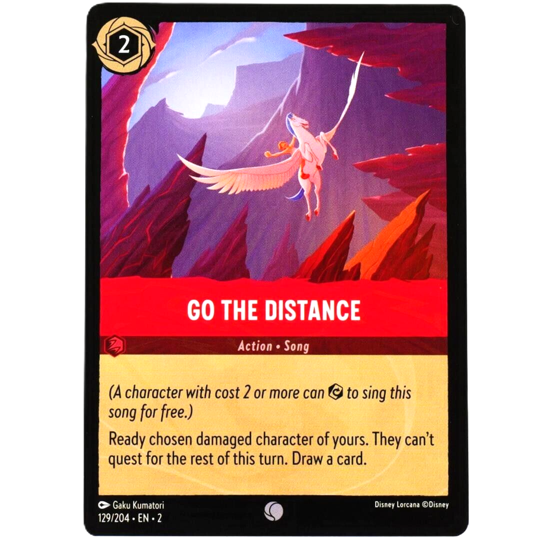 Go the Distance - Common - Disney Lorcana TCG Rise of the Floodborn #129/204