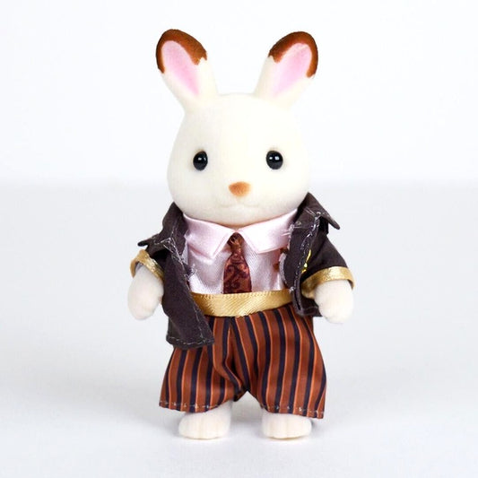 Sylvanian Families C-74 Chocolate Rabbit Father - Limited Edition