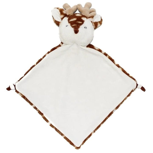 Cubbies Deer Security Blanket - Snowflake - Plush - Lovey