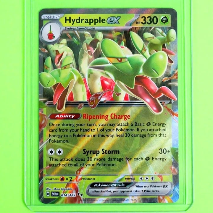 Hydrapple EX - Double Rare Holo - Pokemon TCG Stellar Crown #014/142