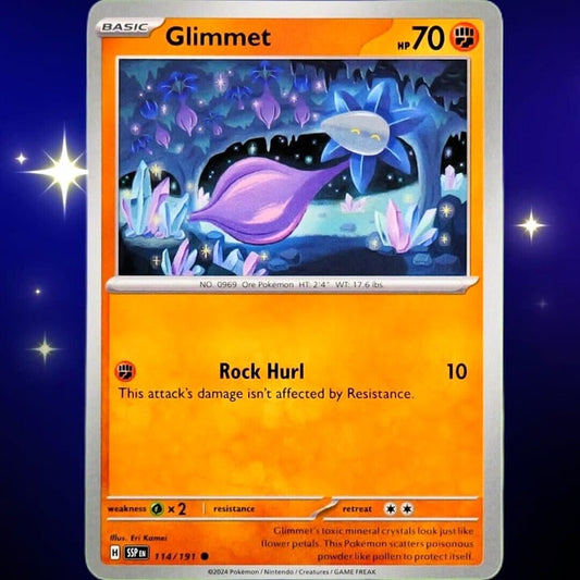 Glimmet - Common - Pokemon TCG Surging Sparks #114/191