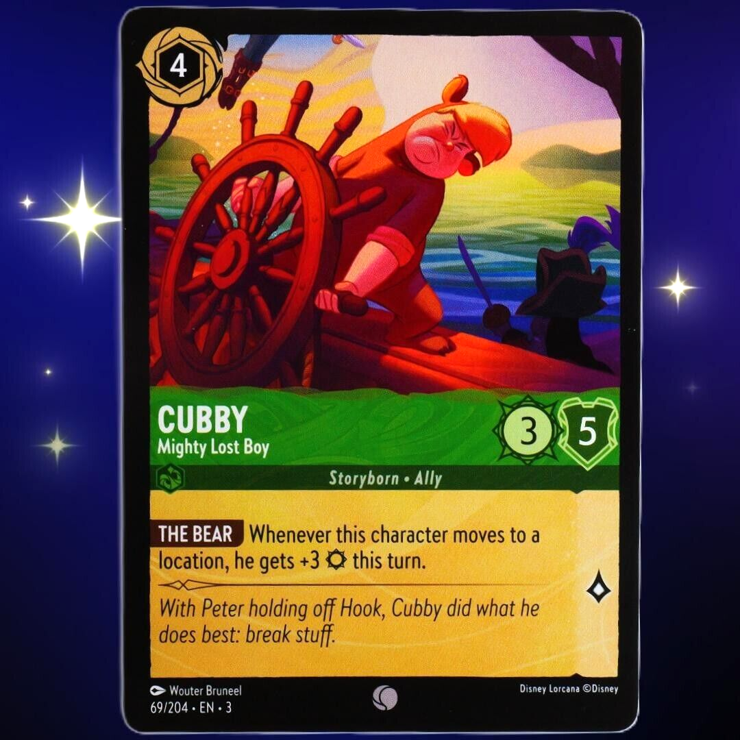 Cubby Mighty Lost Boy - Common - Disney Lorcana TCG Into the Inklands #69/204