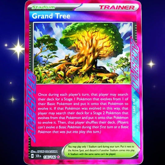 Grand Tree - ACE SPEC Rare Holo - Pokemon TCG Stellar Crown #136/142