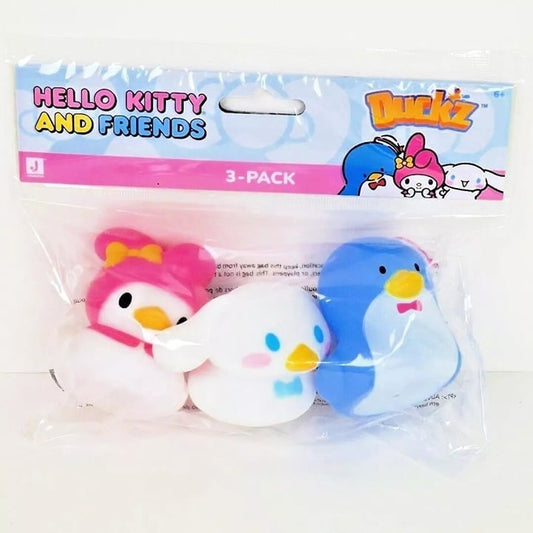 Hello Kitty and Friends - Duckz - Set of 3 Rubber Ducks