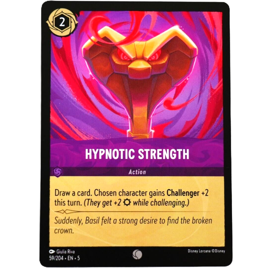Hypnotic Strength - Common - Disney Lorcana TCG Shimmering Skies #59/204
