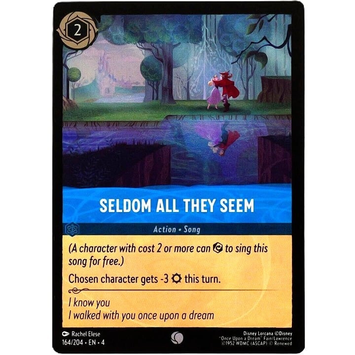 (Foil) Seldom All They Seem - Common - Disney Lorcana Ursula's Return #164/204
