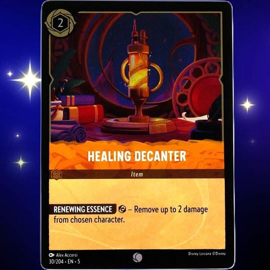 (Foil) Healing Decanter - Common - Disney Lorcana TCG Shimmering Skies #30/204