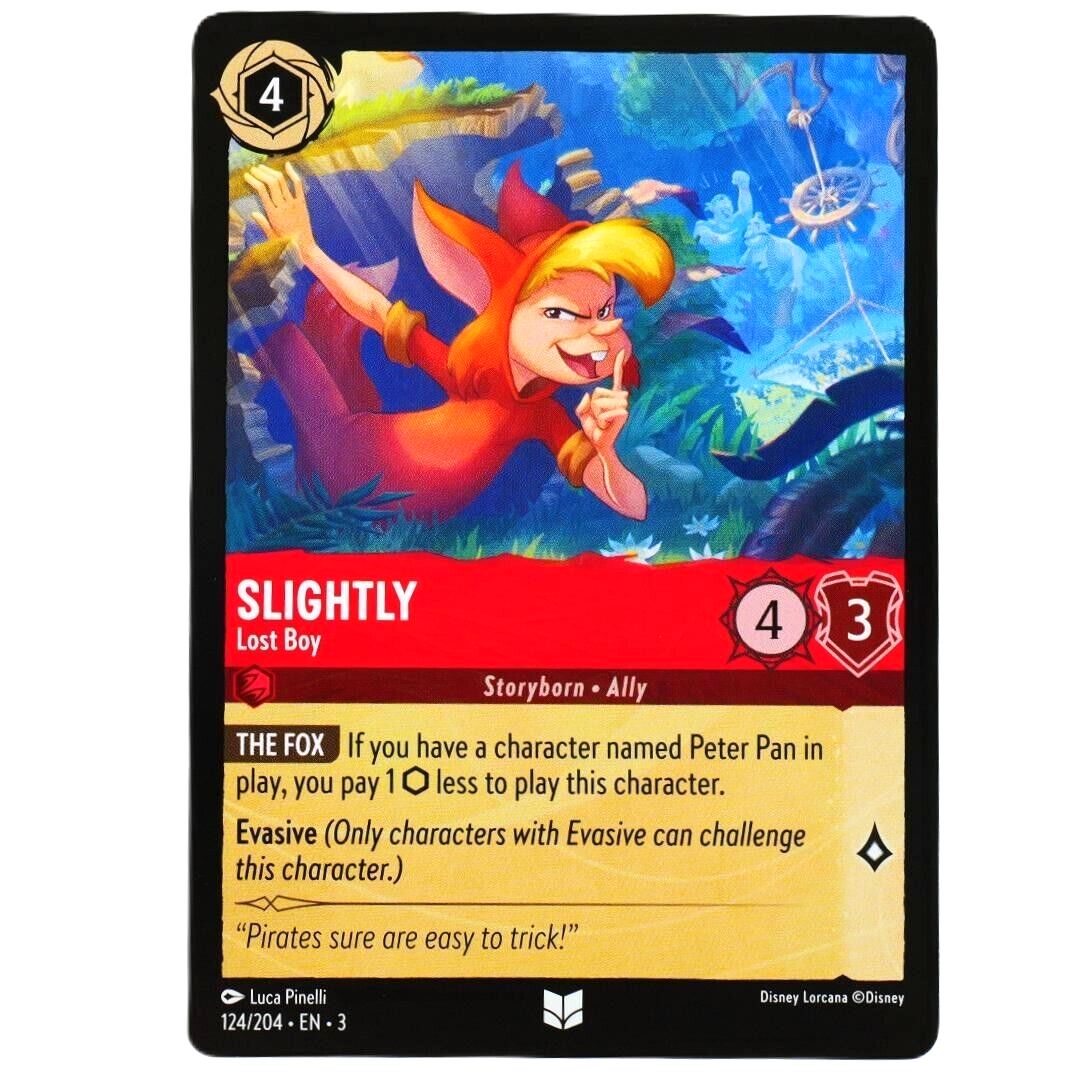 Slightly Lost Boy - Uncommon - Disney Lorcana TCG Into the Inklands #124/204