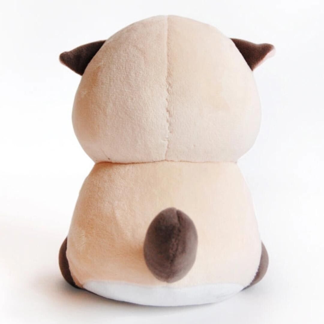 Angry Cat Plush - Siamese - with Fox Hat that Fits Real Cats!