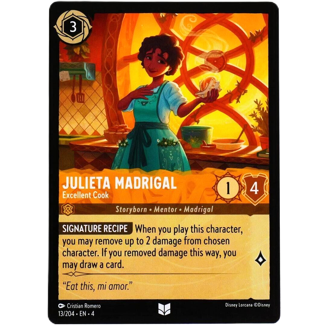 Julieta Madrigal Excellent Cook - Disney Lorcana TCG Ursula's Return #13/204