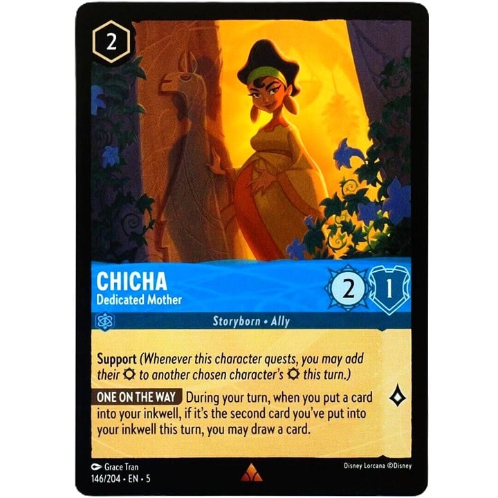 Chicha Dedicated Mother - Rare - Disney Lorcana TCG Shimmering Skies #146/204