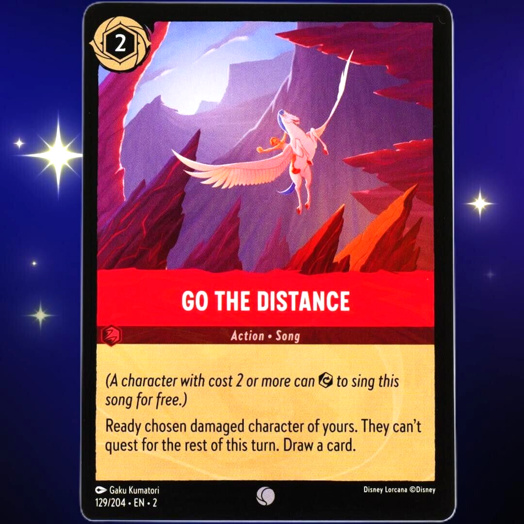 Go the Distance - Common - Disney Lorcana TCG Rise of the Floodborn #129/204