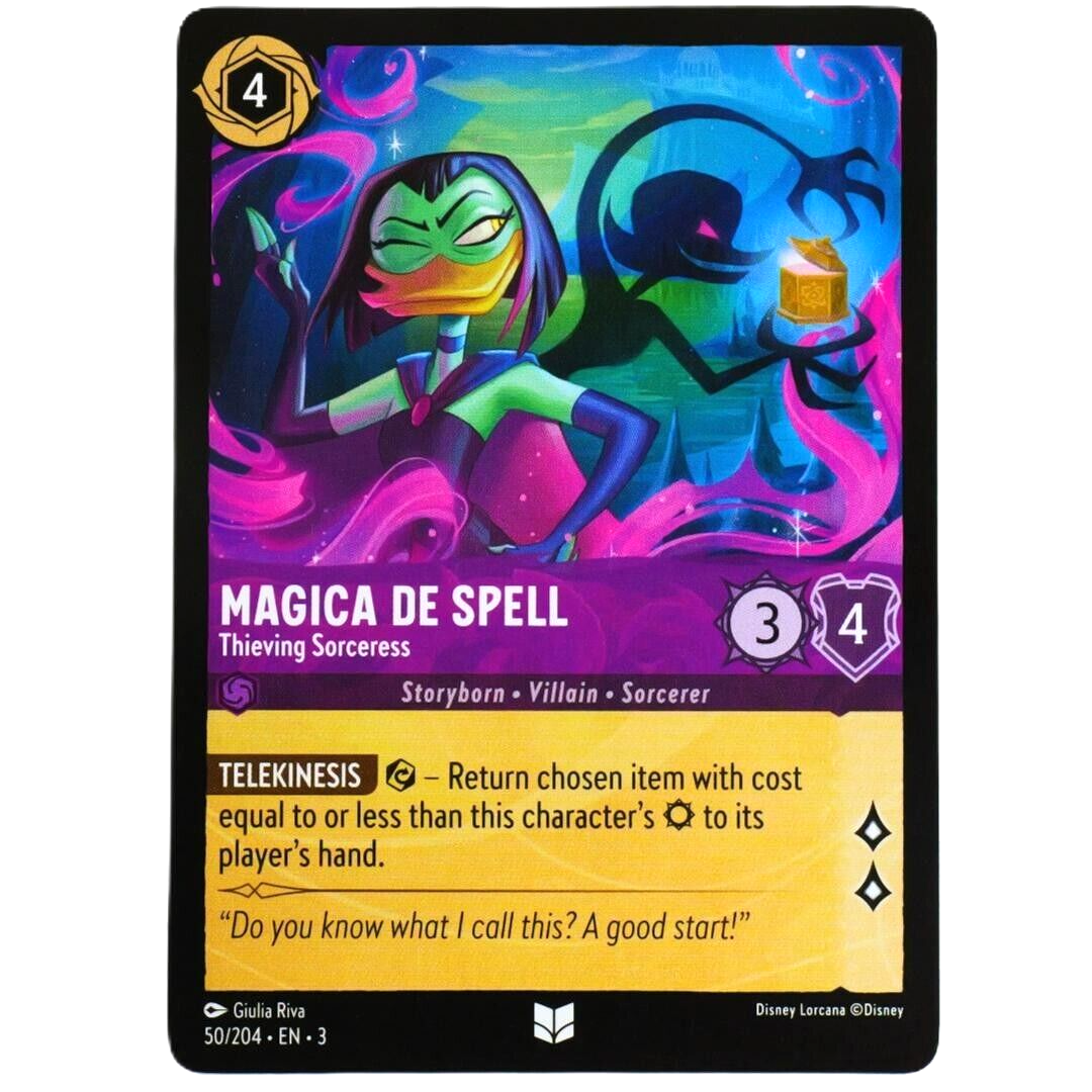 Magica De Spell Thieving Sorceress - Disney Lorcana Into the Inklands #50/204