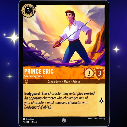 Prince Eric Seafaring Prince - Common - Disney Lorcana Ursula's Return #21/204