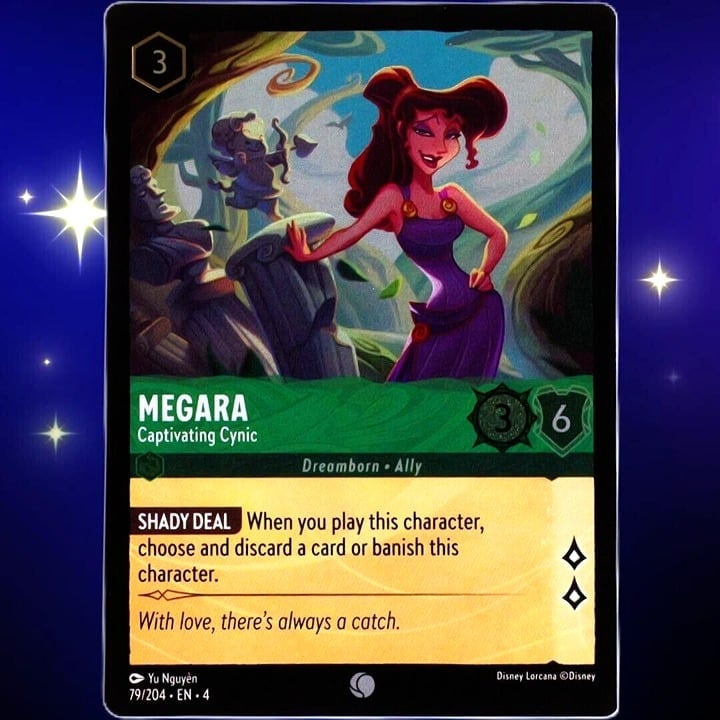 (Foil) Megara Captivating Cynic - Disney Lorcana TCG Ursula's Return #79/204