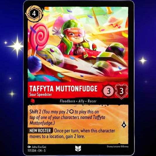 Taffyta Muttonfudge Sour Speedster - Disney Lorcana Shimmering Skies #117/204