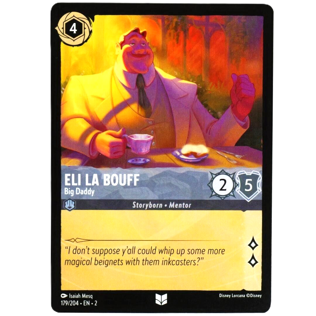 Eli La Bouff Big Daddy - Disney Lorcana TCG Rise of the Floodborn #179/204