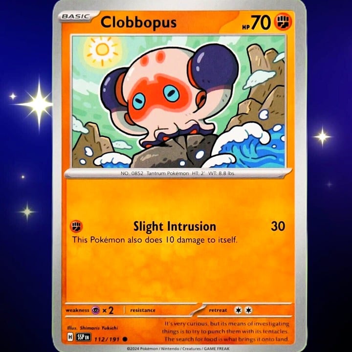 Clobbopus - Common - Pokemon TCG Surging Sparks #112/191