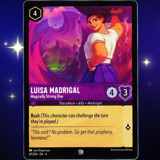 Luisa Madrigal Magically Strong One - Disney Lorcana TCG Ursula's Return #47/204