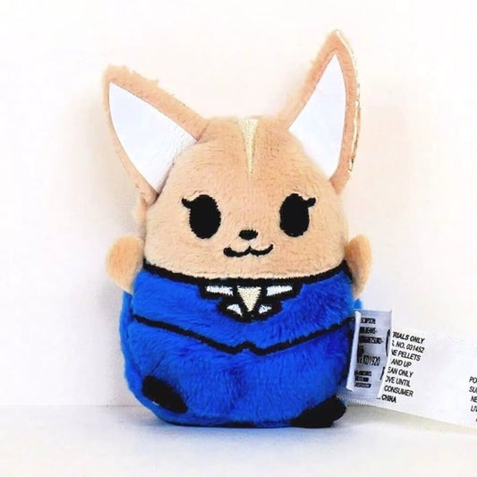 Aggretsuko Cutie Beans Series 1 - Fenneko with Clip Case - Like New