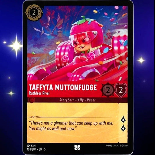 (Foil) Taffyta Muttonfudge Ruthless Rival - Disney Lorcana Shimmering Skies #103/204