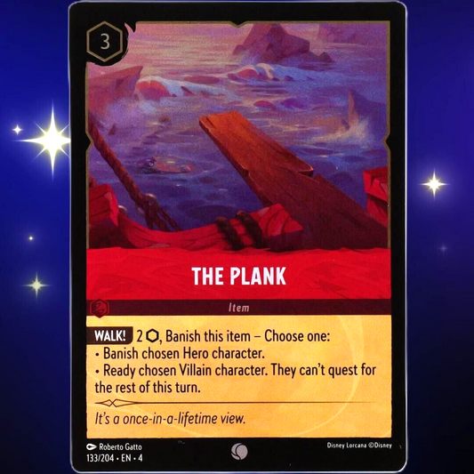 (Foil) The Plank Item Card - Common - Disney Lorcana TCG Ursula's Return #133/204