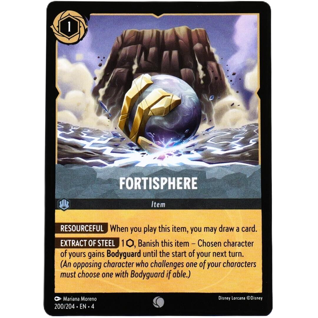 Fortisphere Item Card - Common - Disney Lorcana TCG Ursula's Return #200/204