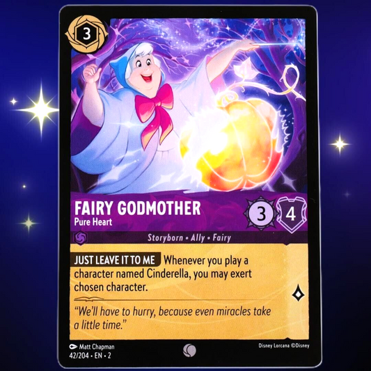 Fairy Godmother Pure Heart - Disney Lorcana TCG Rise of the Floodborn #42/204