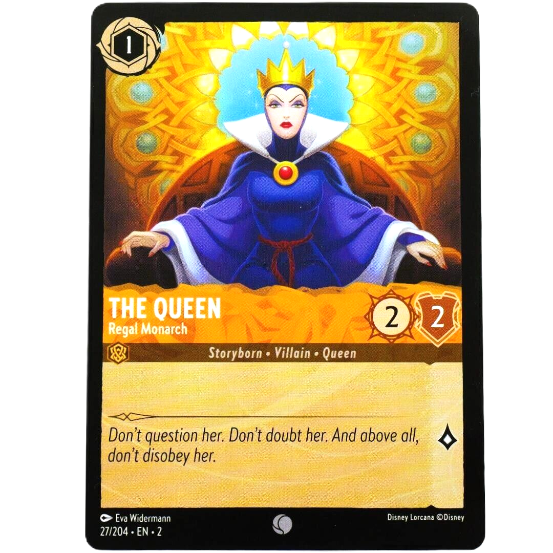 The Queen Regal Monarch - Common - Disney Lorcana Rise of the Floodborn #27/204