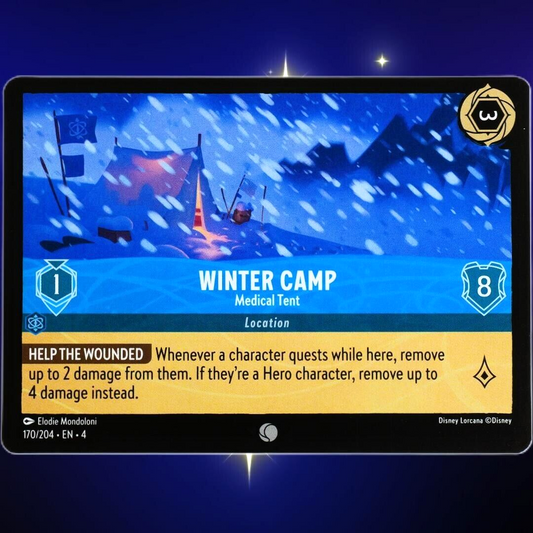 Winter Camp Medical Tent - Common - Disney Lorcana TCG Ursula's Return #170/204