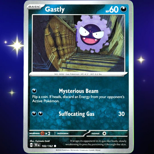 Gastly - Common - Pokemon TCG Scarlet & Violet Temporal Forces #102/162