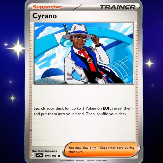 Cyrano - Uncommon - Pokemon TCG Surging Sparks #170/191