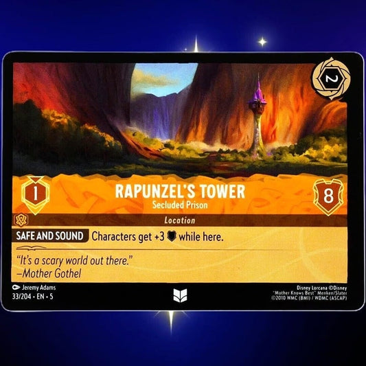 Rapunzel's Tower Secluded Prison - Disney Lorcana TCG Shimmering Skies #33/204