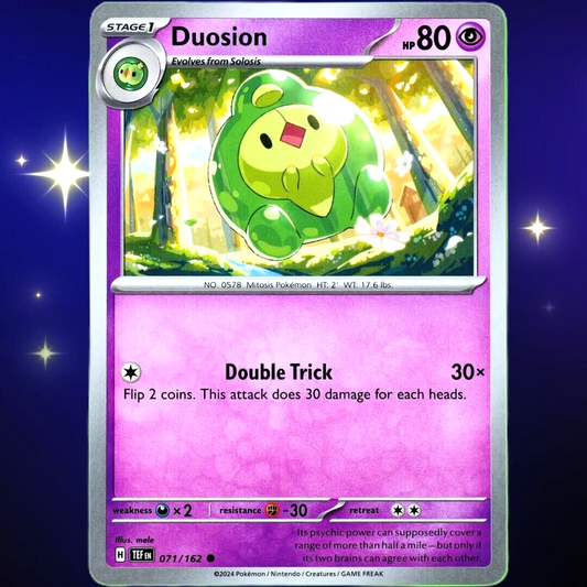 Duosion - Common - Pokemon TCG Scarlet & Violet Temporal Forces #071/162