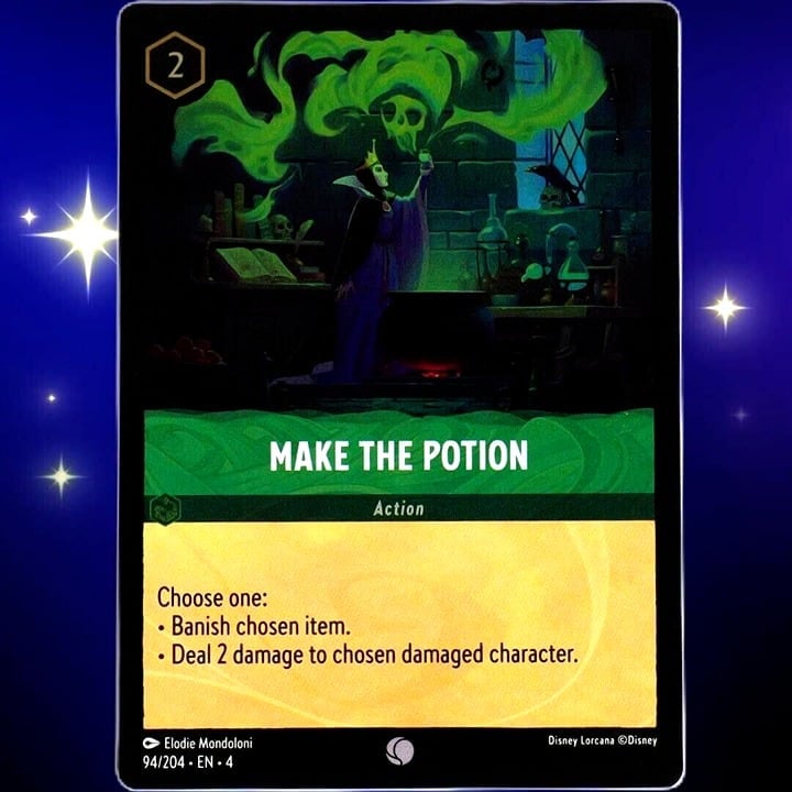 (Foil) Make The Potion - Common - Disney Lorcana TCG Ursula's Return #94/204