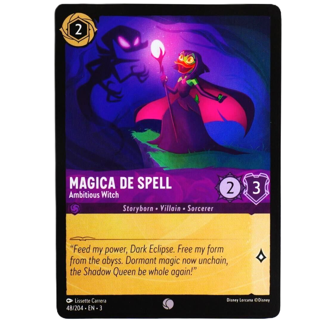 4x Magica De Spell Ambitious Witch - Disney Lorcana Into the Inklands #48/204