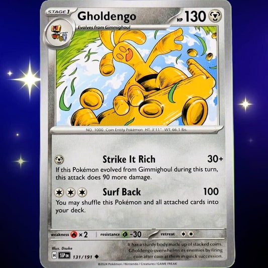 Gholdengo - Uncommon - Pokemon TCG Surging Sparks #131/191